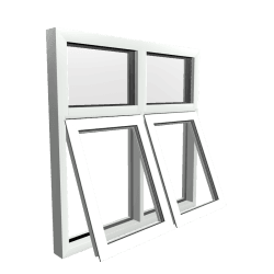 Project 1 Aluminium Casement Square 6 5