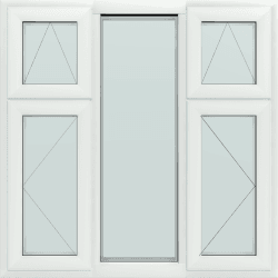 Stijl 53 aluminium raam 8 Aluminium Casement 25 W