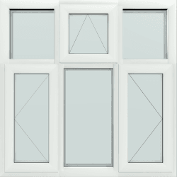 Aluminum Casement 26 W 1