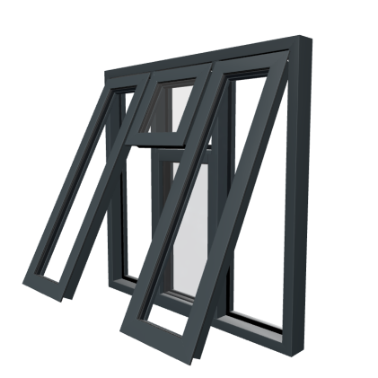 Project 1 Aluminium Casement Square 10 13