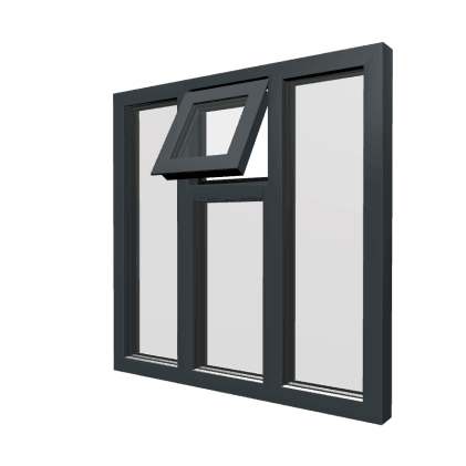 Project 1 Aluminium Casement Square 10 5