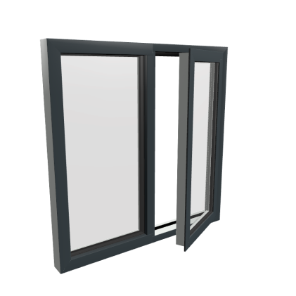 Project 1 Aluminium Casement Square 13 1
