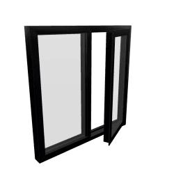 Project 1 Aluminium Casement Square 13 4