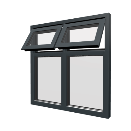 Project 1 Aluminium Casement Square 14 3
