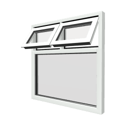 Project 1 Aluminium Casement Square 15 3