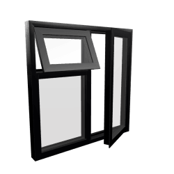 Project 1 Aluminium Casement Square 16 1