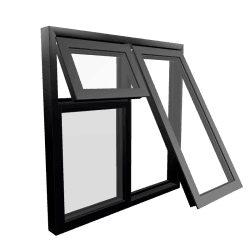 Project 1 Aluminium Casement Square 16 4