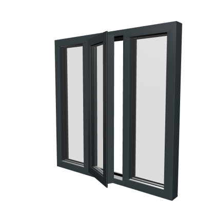 Project 1 Aluminium Casement Square 18 8