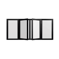 Stijl 75 aluminium raam 5 Project 1 Aluminium Casement Square 20 14