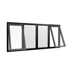 Stijl 72 aluminium raam 5 Project 1 Aluminium Casement Square 20 17