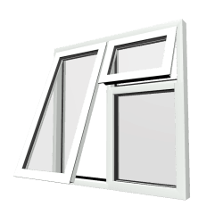 Project 1 Aluminium Casement Square 3 8