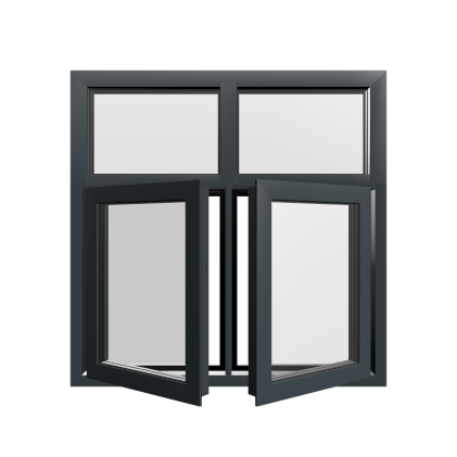 Project 1 Aluminium Casement Square 5 6