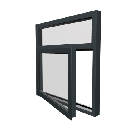 ROB Aluminium Casement 56 1