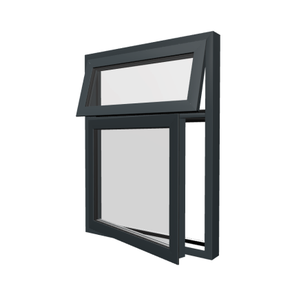 ROB Aluminium Casement 63