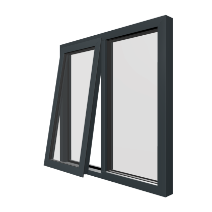 ROB Aluminium Casement 72