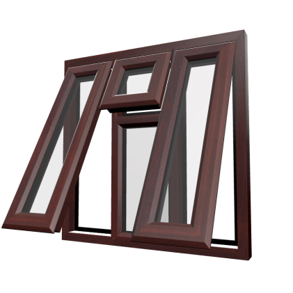 rob upvc PVCu Casement 45 4 1