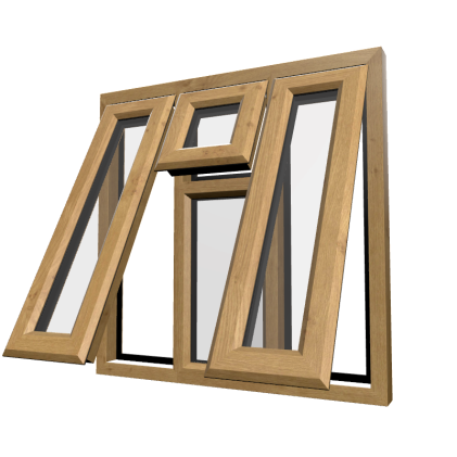 rob upvc PVCu Casement 45 6 1