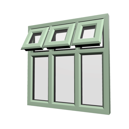 rob upvc PVCu Casement 50