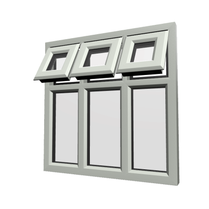 rob upvc PVCu Casement 50 6