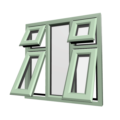 rob upvc PVCu Casement 52