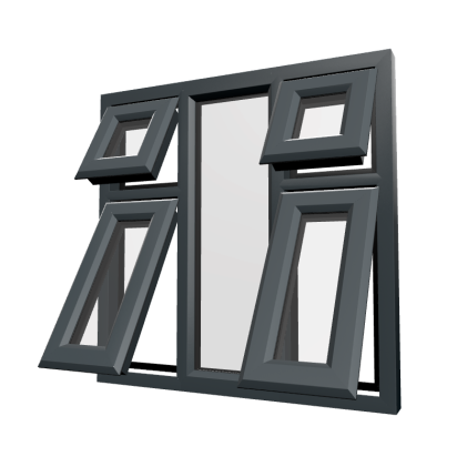 rob upvc PVCu Casement 52 5