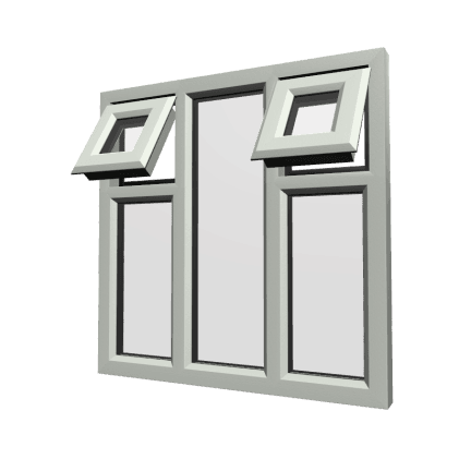 rob upvc PVCu Casement 52 6 1