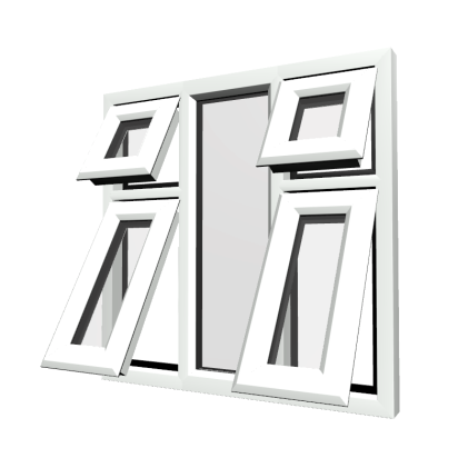 rob upvc PVCu Casement 52 7