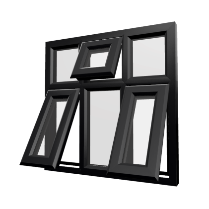 rob upvc PVCu Casement 53 3