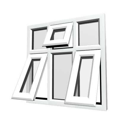 rob upvc PVCu Casement 53