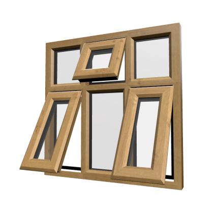 rob upvc PVCu Casement 53 6