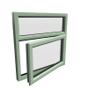Stijl 10 Chartwell-groen kunststof raam 17 rob upvc PVCu Casement 7 9