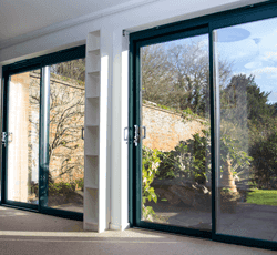Grey Matt RAL 7016 Aluminium Sliding Patio Door 2 Pane 14580.1655977158.1280.1280