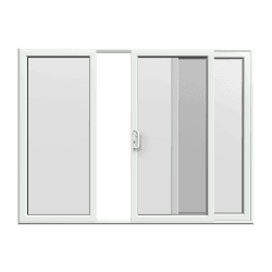 3 Pane uPVC Schuifpui Deuren