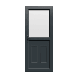 single doors PVCu Residential Open Out 1 2 1