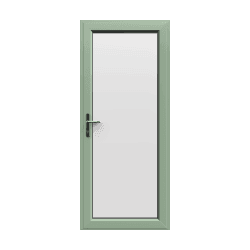 single doors PVCu Residential Open Out 3 6 2