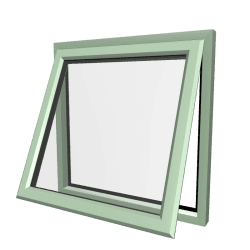 Chartwell Groene Draaikiepramen